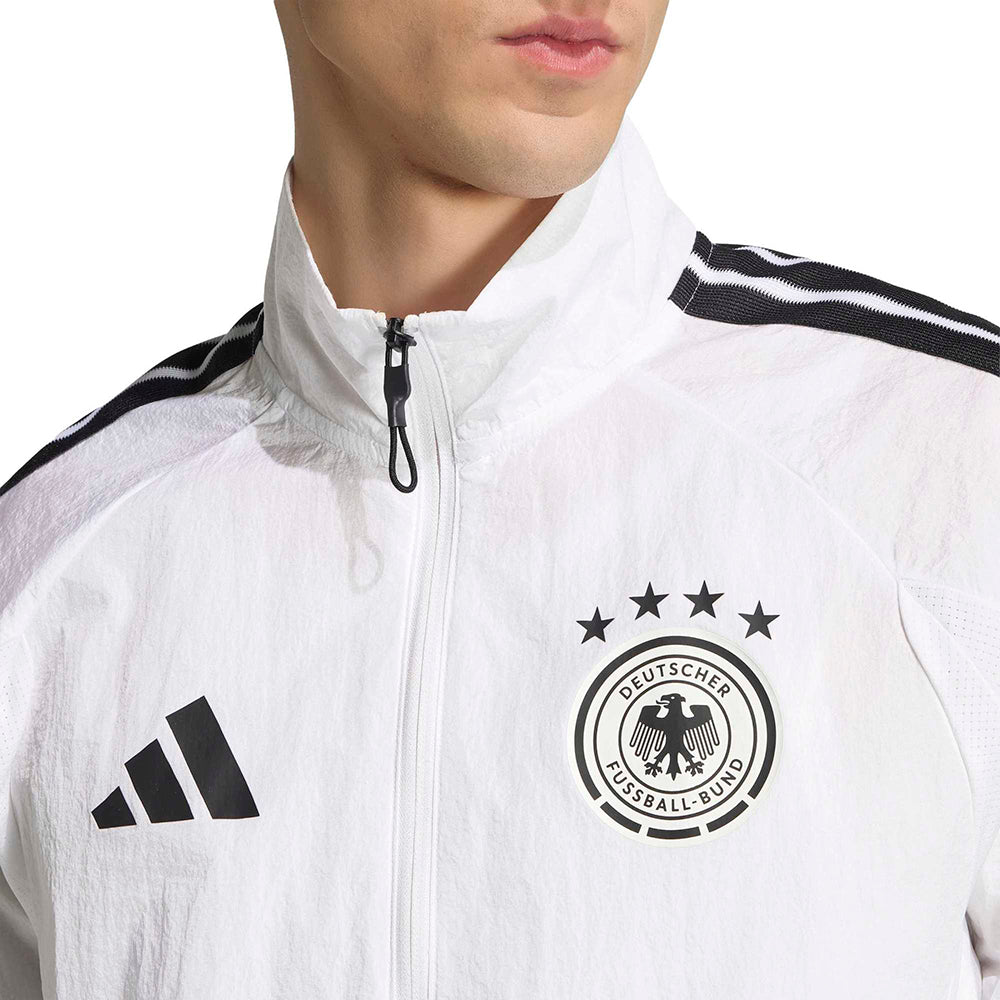 Adidas Dfb home Antham Jkt Fan Apparel in White Color