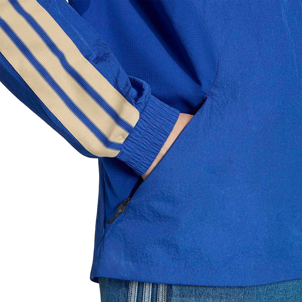 Adidas Figc home Antham Jkt Fan Apparel in Blue Color