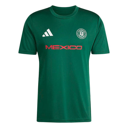 Adidas Mex Olp Jersey Fan Apparel in Black Color