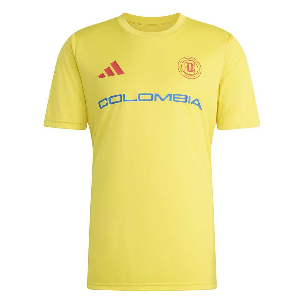 Adidas Col Olp Jersey Fan Apparel in Yellow Color