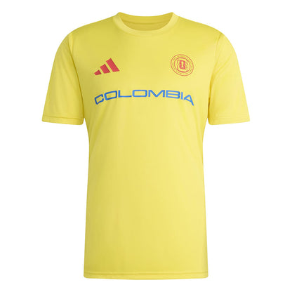 Adidas Col Olp Jersey Fan Apparel in Yellow Color