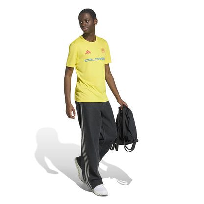 Adidas Col Olp Jersey Fan Apparel in Yellow Color