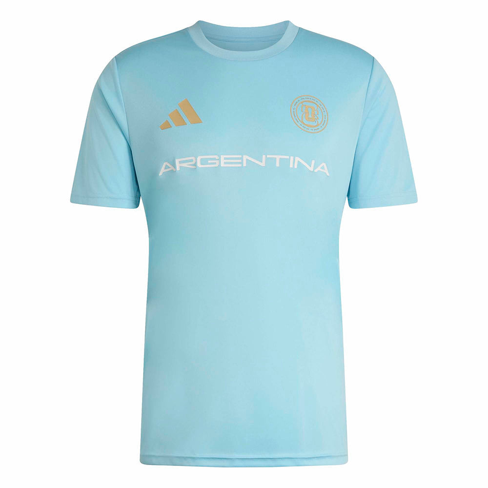 Adidas Arg Olp Jersey Fan Apparel in Blue Color