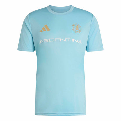 Adidas Arg Olp Jersey Fan Apparel in Blue Color