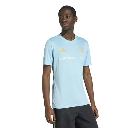 Adidas Arg Olp Jersey Fan Apparel in Blue Color
