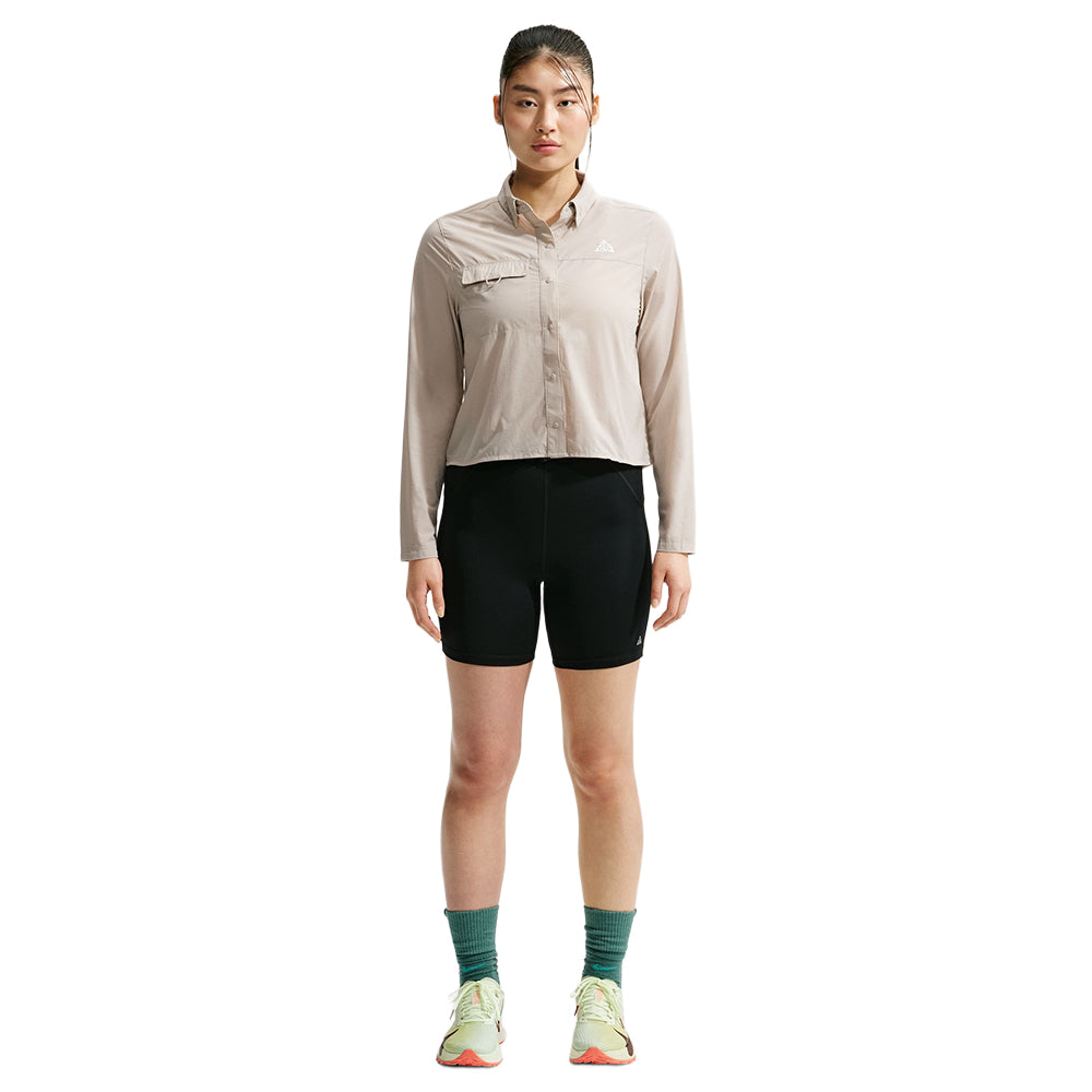 ACG AIREEZ W  BUTTON L/S | 236-TAN