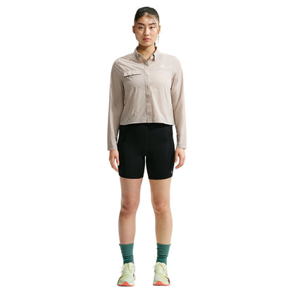 ACG AIREEZ W  BUTTON L/S | 236-TAN