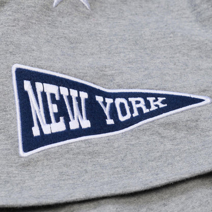 NYY PEP RALLY CROP | GREY
