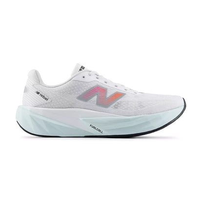 New Balance M FuelCell Rebel V5 Running Shoes in White Color