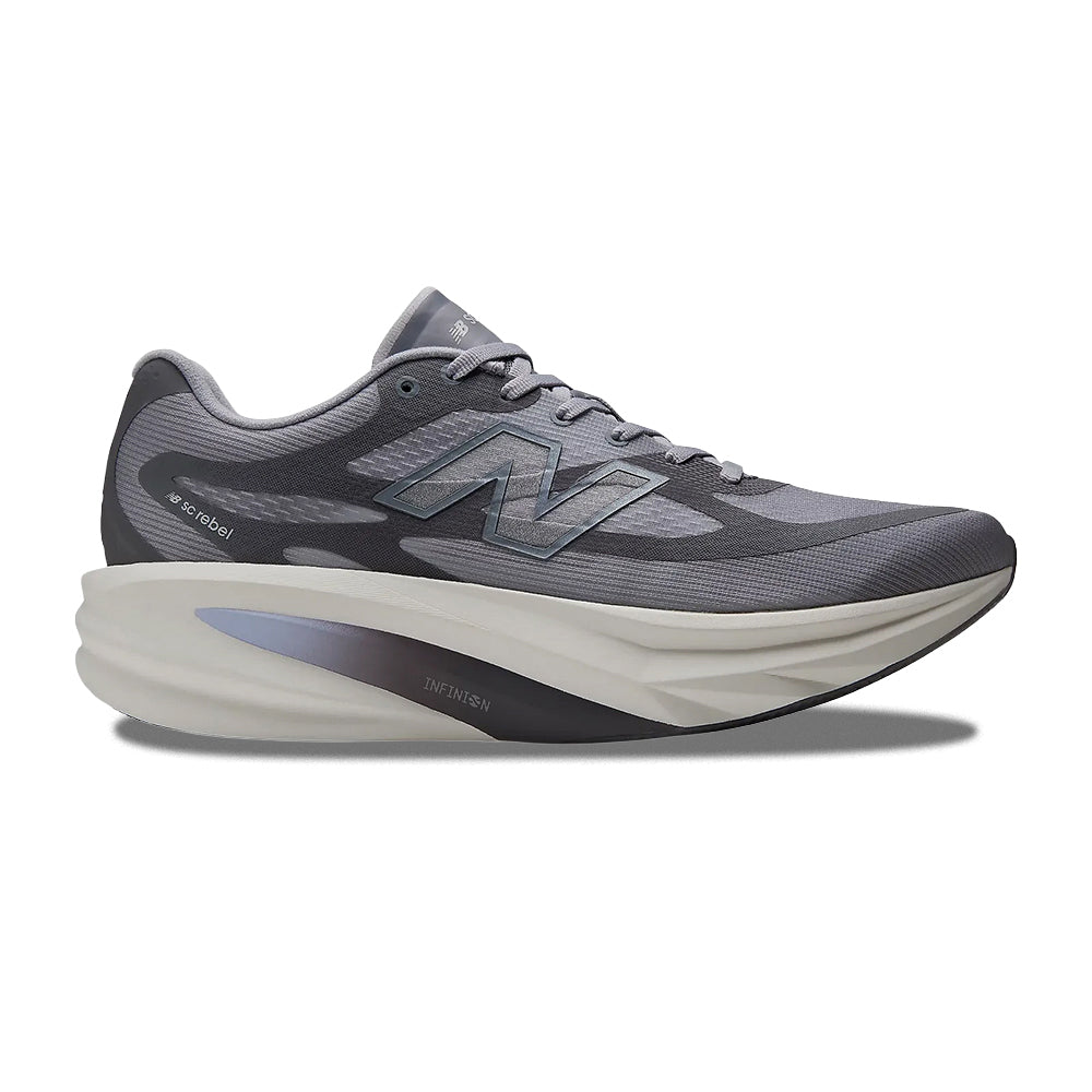 New Balance M Supercomp Rebel V1 Running Shoes in Grey Color