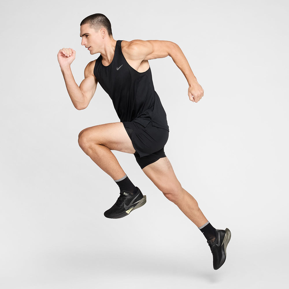 Nike M Stride Df Adv Tank Top in Black Color