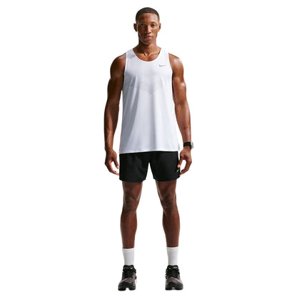 Nike M Stride Df Adv Tank Top in White Color