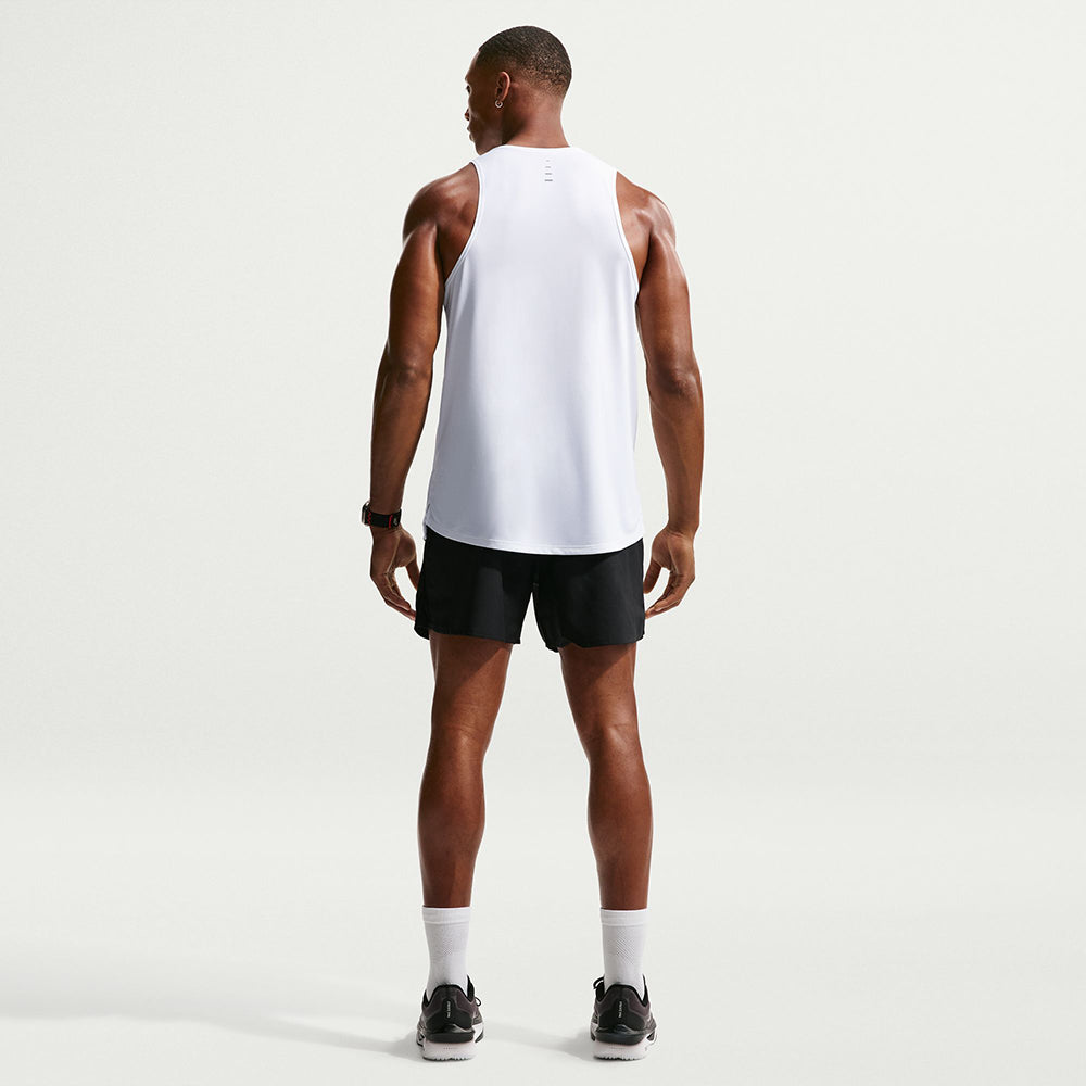 Nike M Stride Df Adv Tank Top in White Color