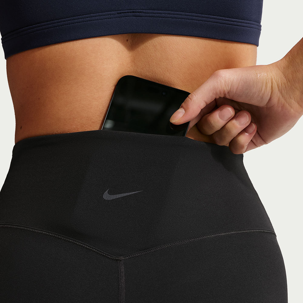 Nike W Zenvy Hw 5In Bike Shor Shorts in Black Color