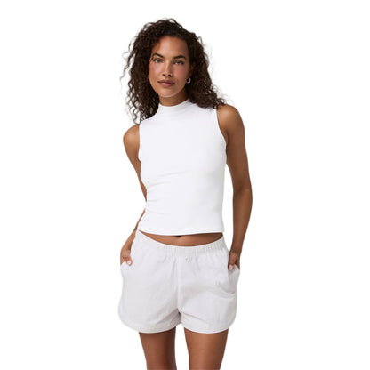 W DAILY MUSCLE TANK | WHT WHITE
