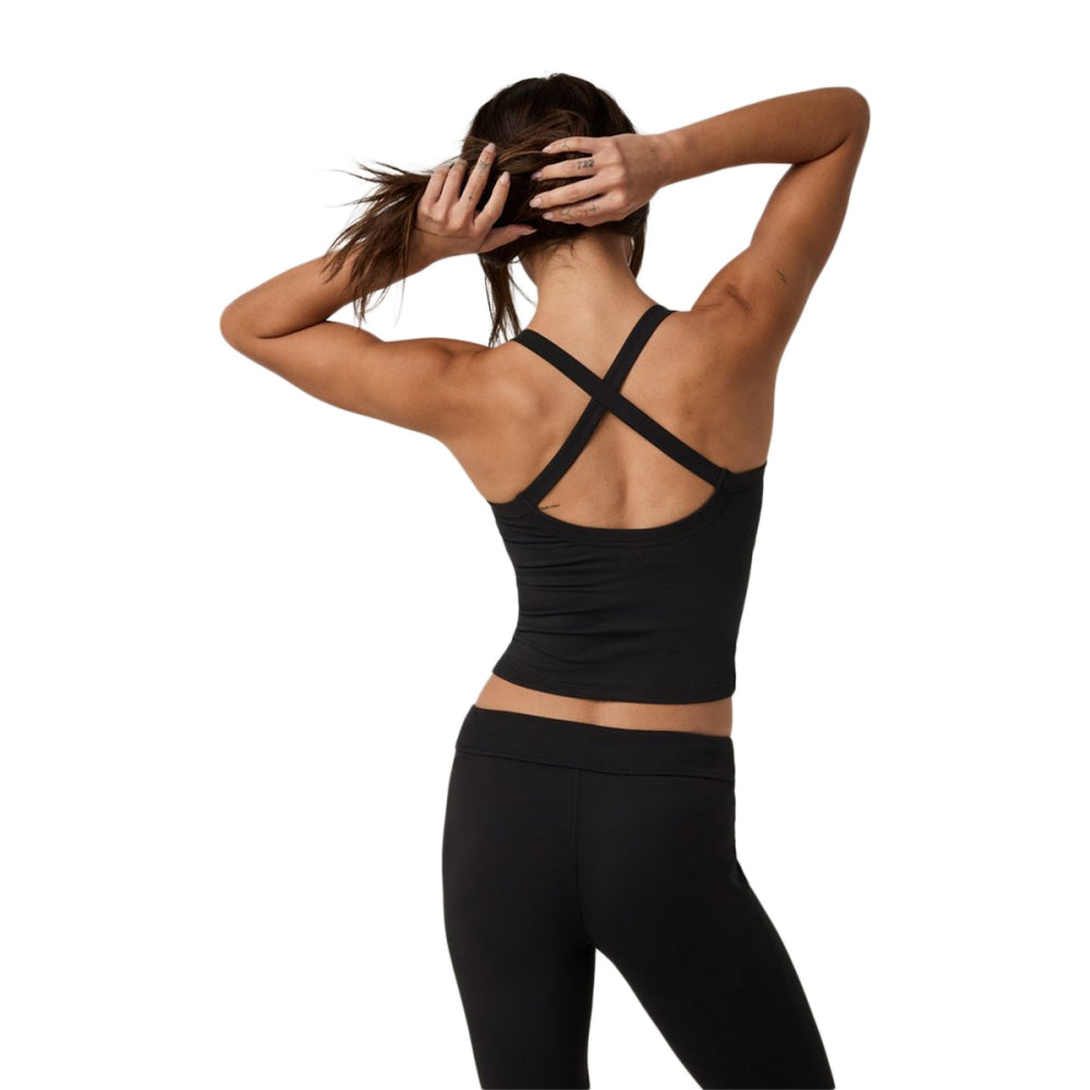 W HALO CROSS BACK TANK | SBK SOLID