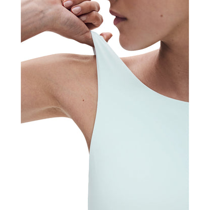 On W Core 2In1 Crop Sports Bras in Blue Color