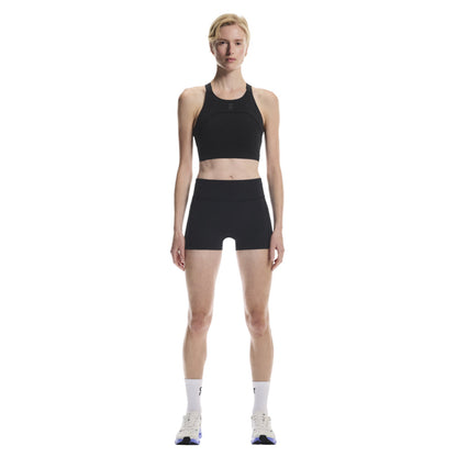 On Performance Crop Tops in Black Color
