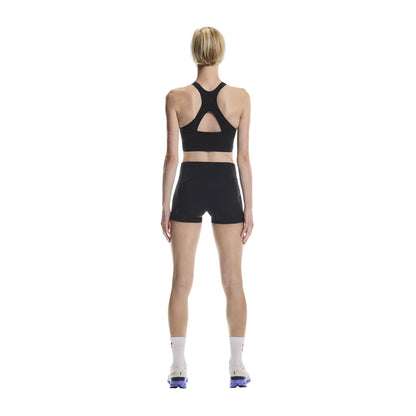 On Performance Crop Tops in Black Color