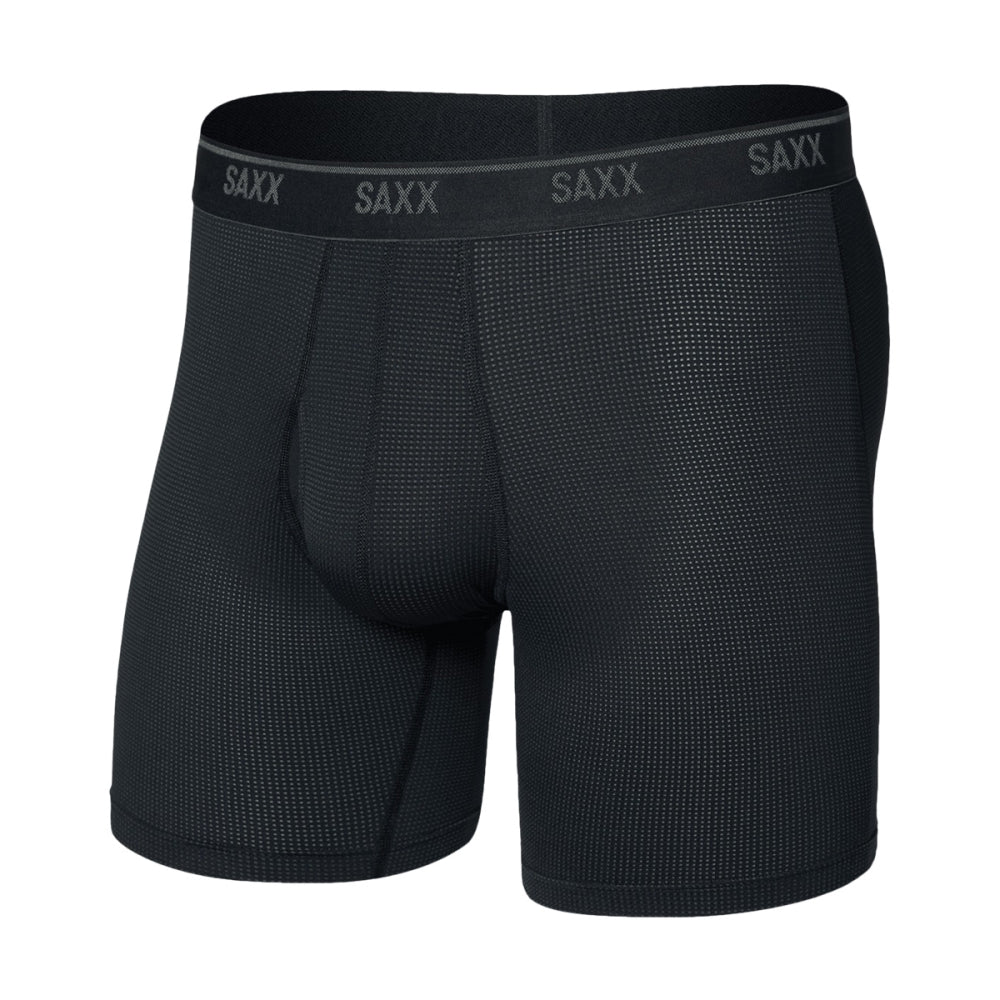 QUEST QUICKDRY MESH BOXE | BLK BLACK