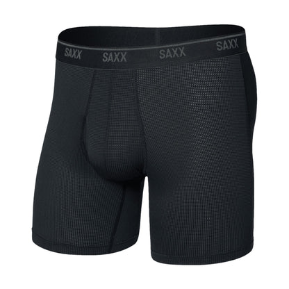 QUEST QUICKDRY MESH BOXE | BLK BLACK