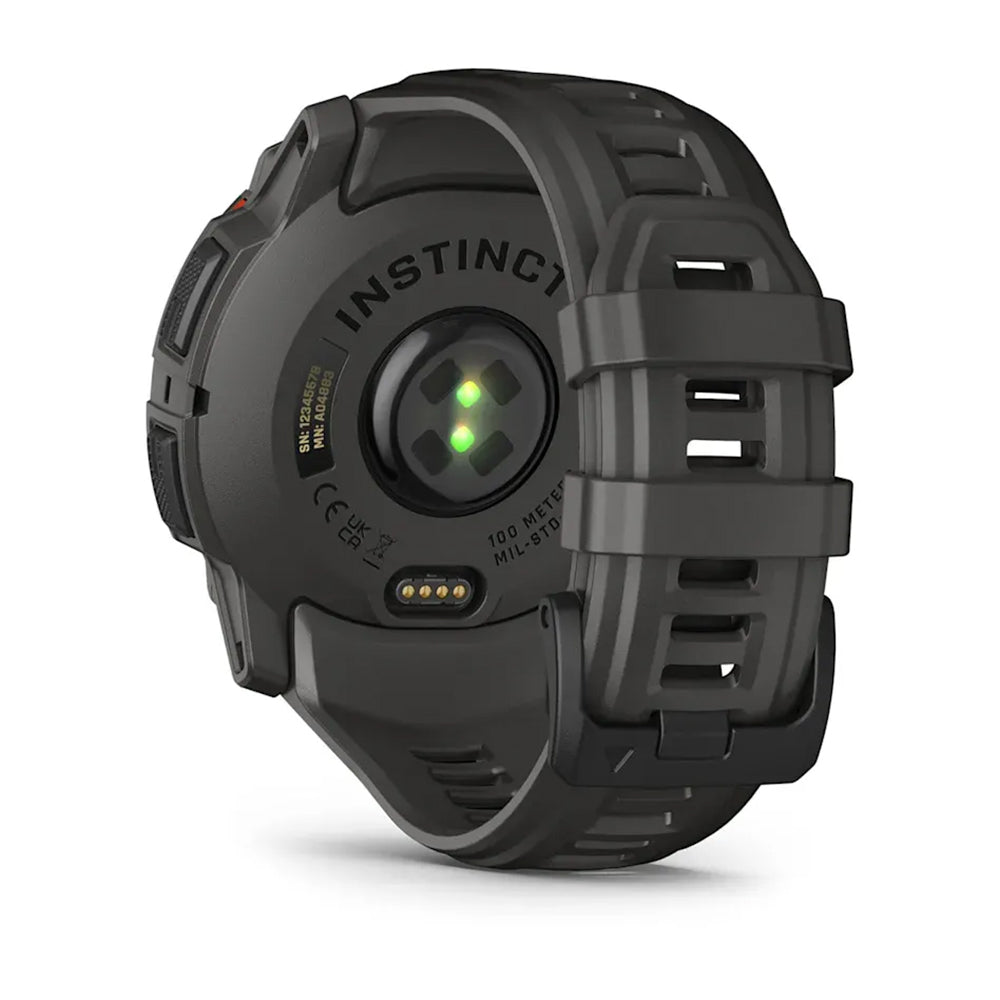 Garmin Instinct 3 50Mm Solar Bk Wearable Smart Device in Black Color