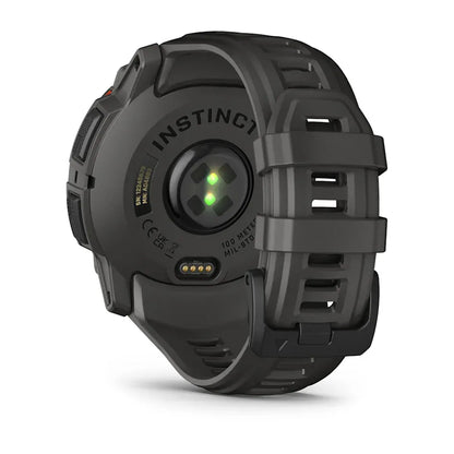 Garmin Instinct 3 50Mm Solar Bk Wearable Smart Device in Black Color