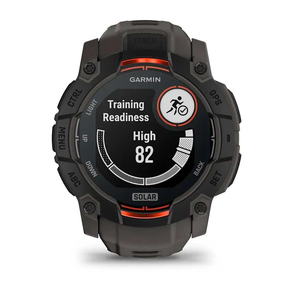 Garmin Instinct 3 50Mm Solar Bk Wearable Smart Device in Black Color