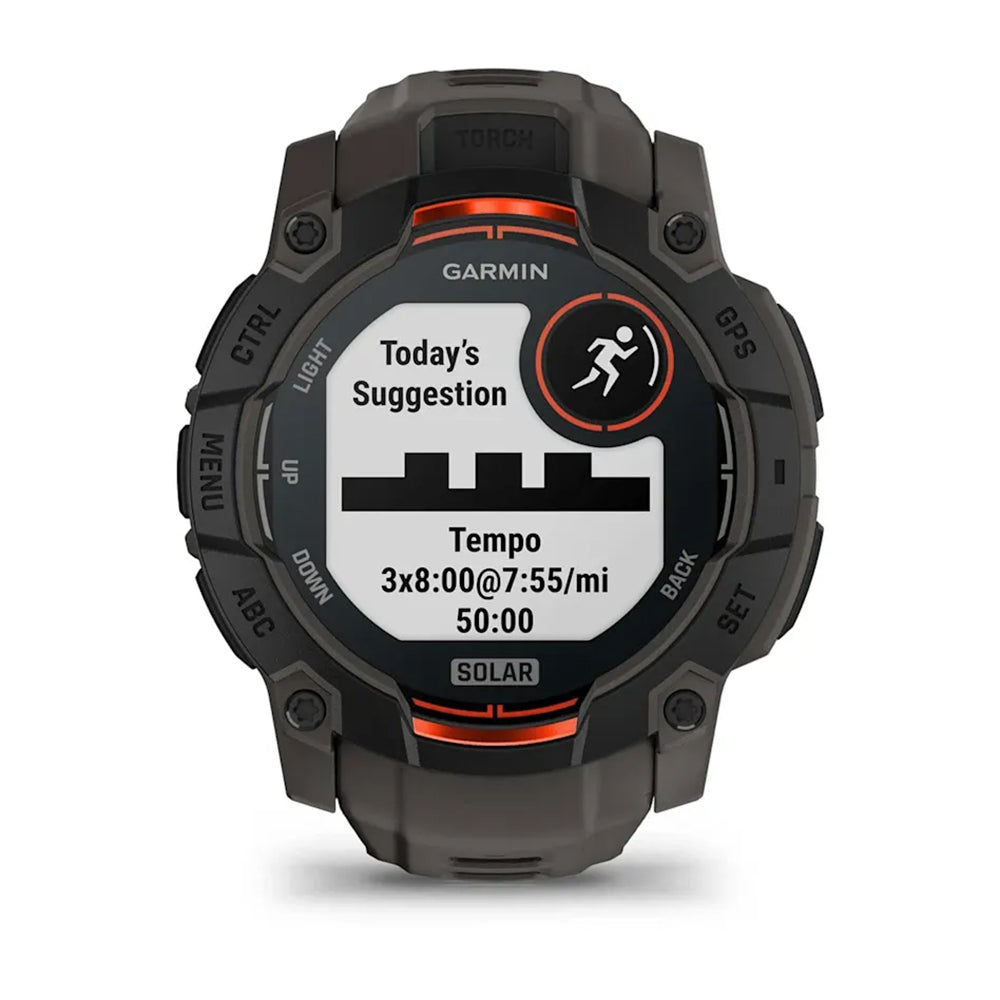Garmin Instinct 3 50Mm Solar Bk Wearable Smart Device in Black Color