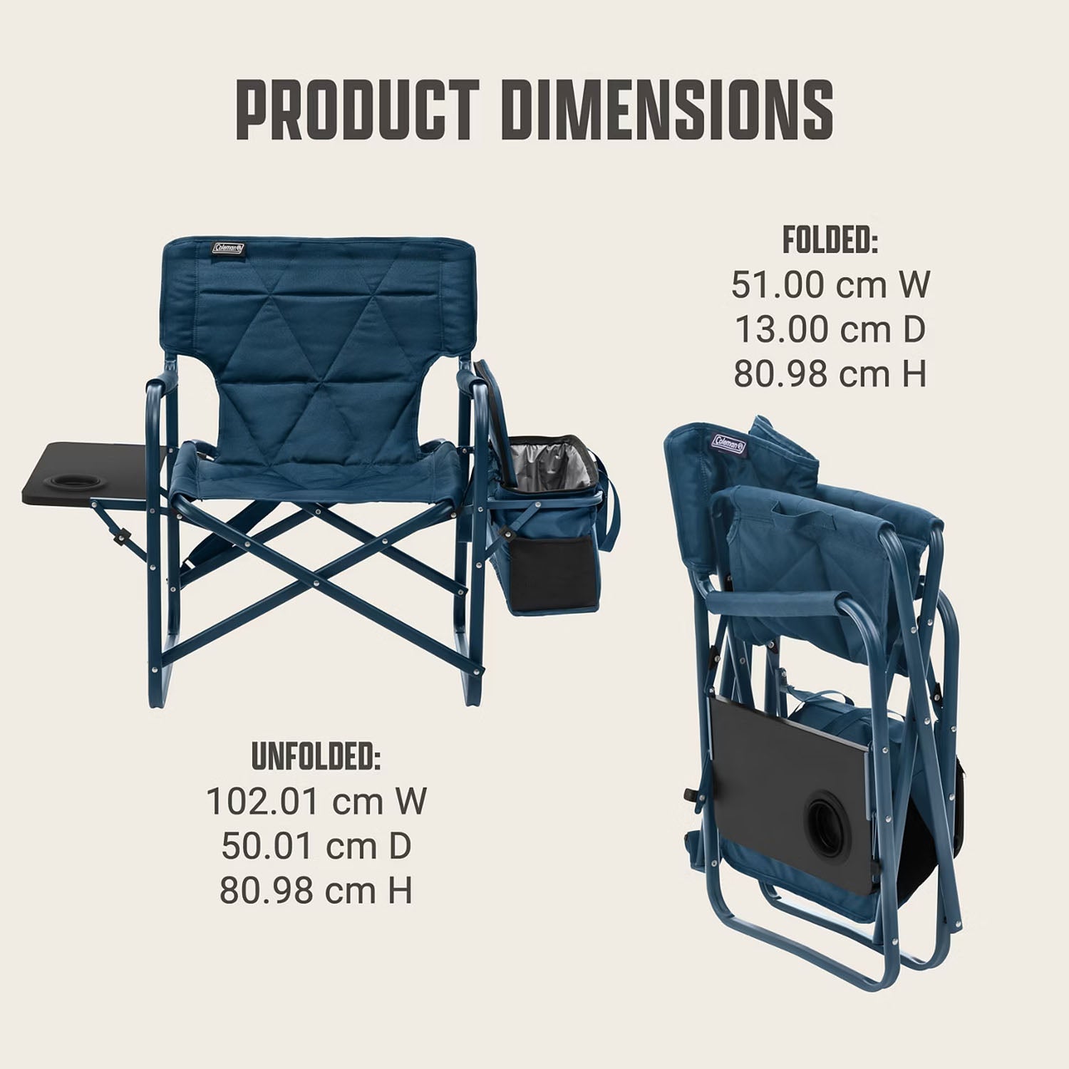 FLEX N GO CHAIR W TABLE | SAPPHIRE