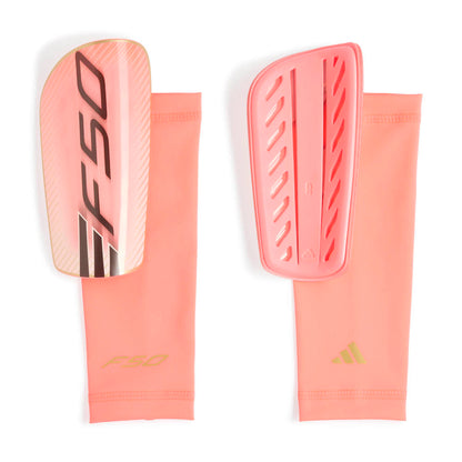 Adidas F50 Sg Lge Soccer Pads in Red Color