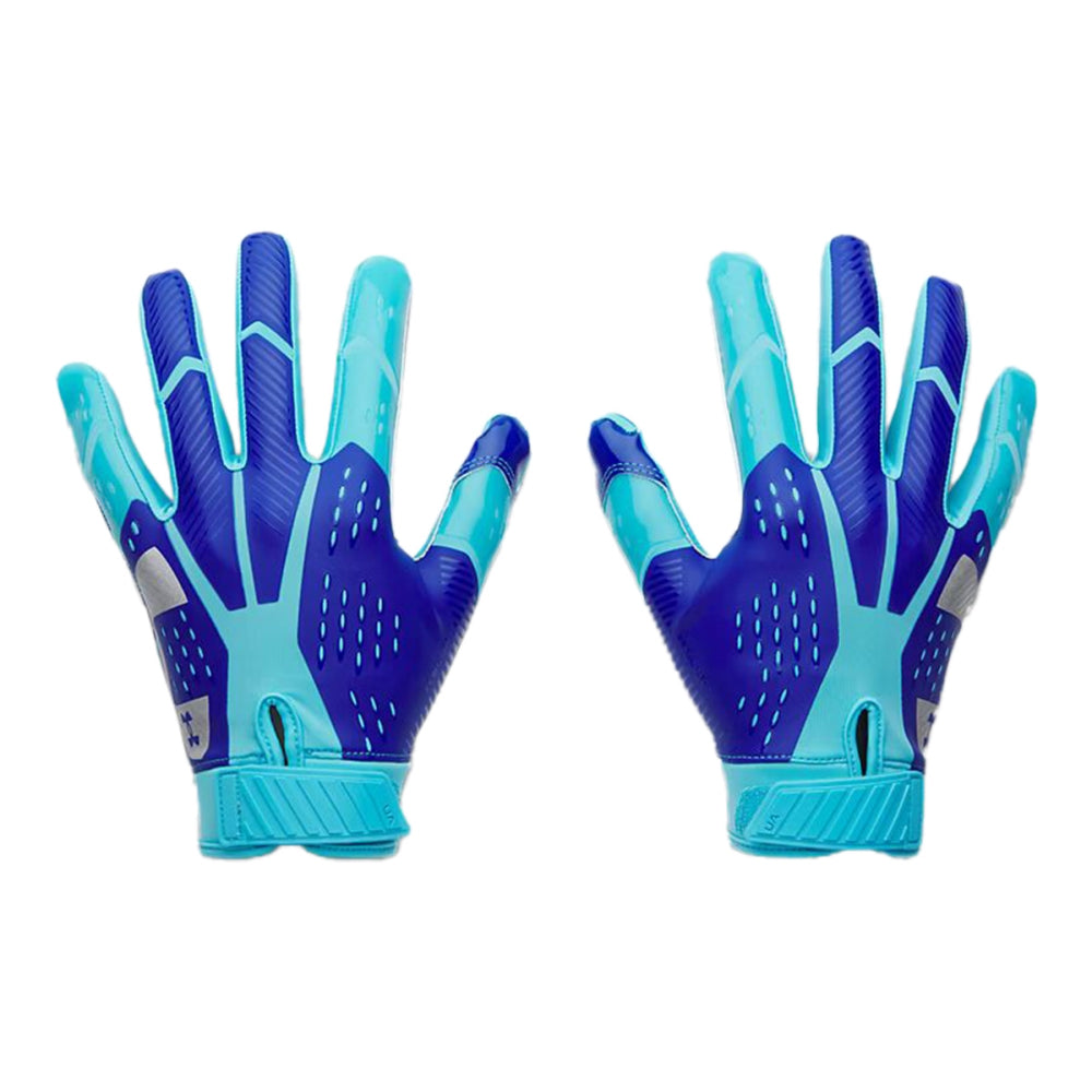 Under Armour Blur Fb Gloves Football Gloves in Blue Color