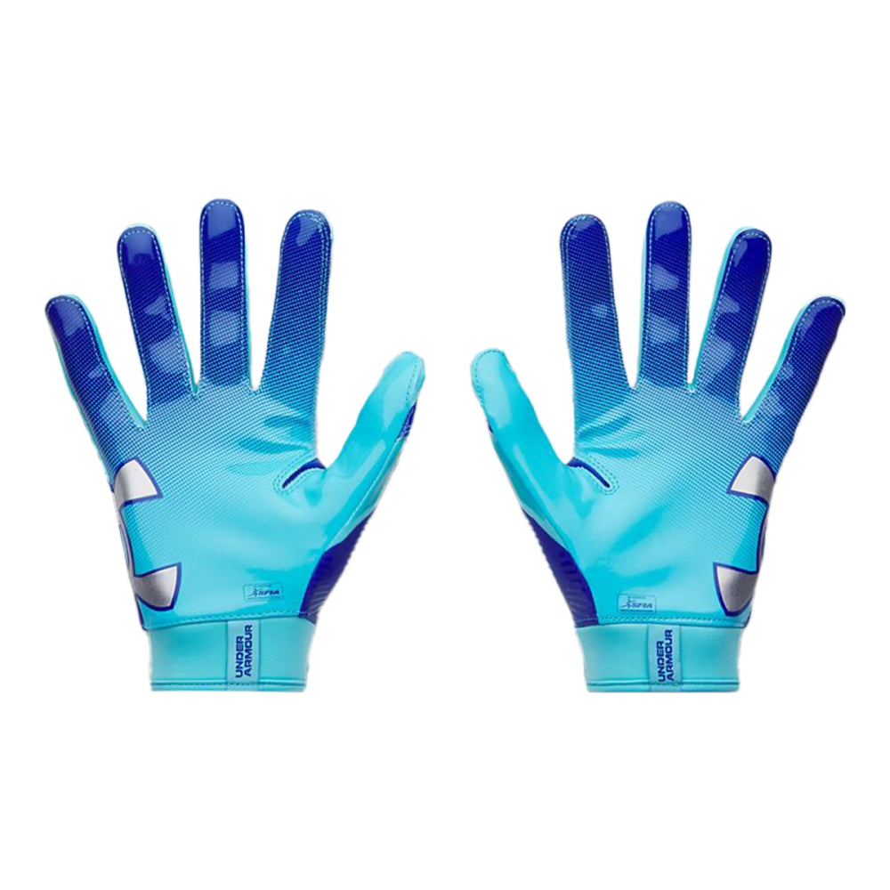 Under Armour Blur Fb Gloves Football Gloves in Blue Color