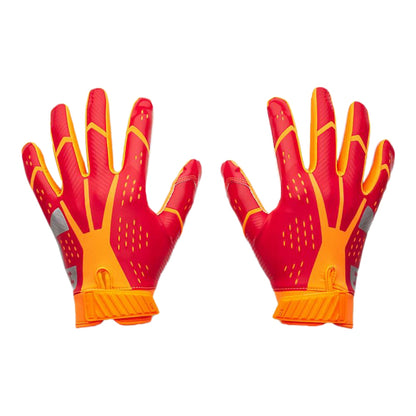 Under Armour Blur Fb Gloves Football Gloves in Orange Color