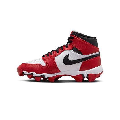 Jordan 1 Mid Fb Cleat Football Cleats in White Color