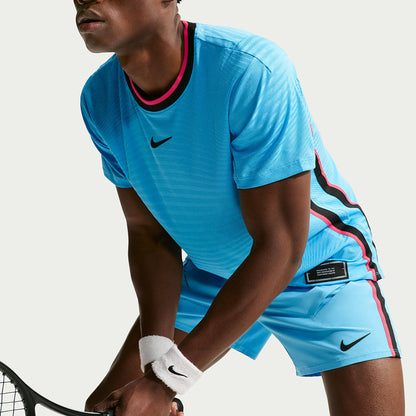 Nike Slam Short Sleeve Top in Blue Color