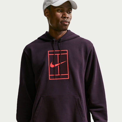 Nike Slam Tennis Hoodie Pullover in Brown Color