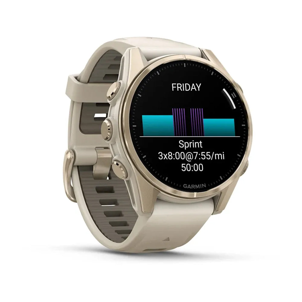 F?NIX 8 43MM AMOLED SAPP | GLD/GRYSTN