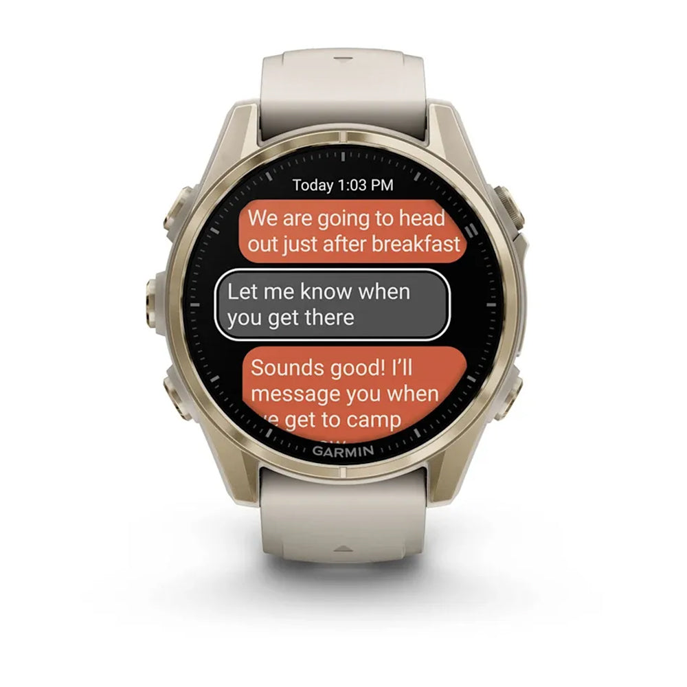 F?NIX 8 43MM AMOLED SAPP | GLD/GRYSTN