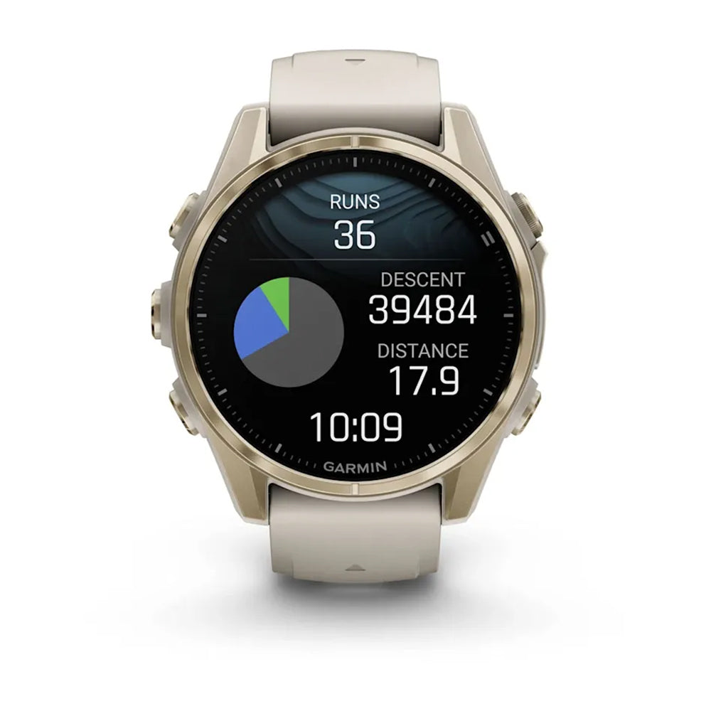 F?NIX 8 43MM AMOLED SAPP | GLD/GRYSTN