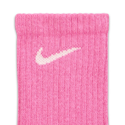 3PK COTTON CUSHION CREW | 904-ASSORT
