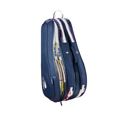 US OPEN 2026 6PK RQT BAG | WHITE/NAVY
