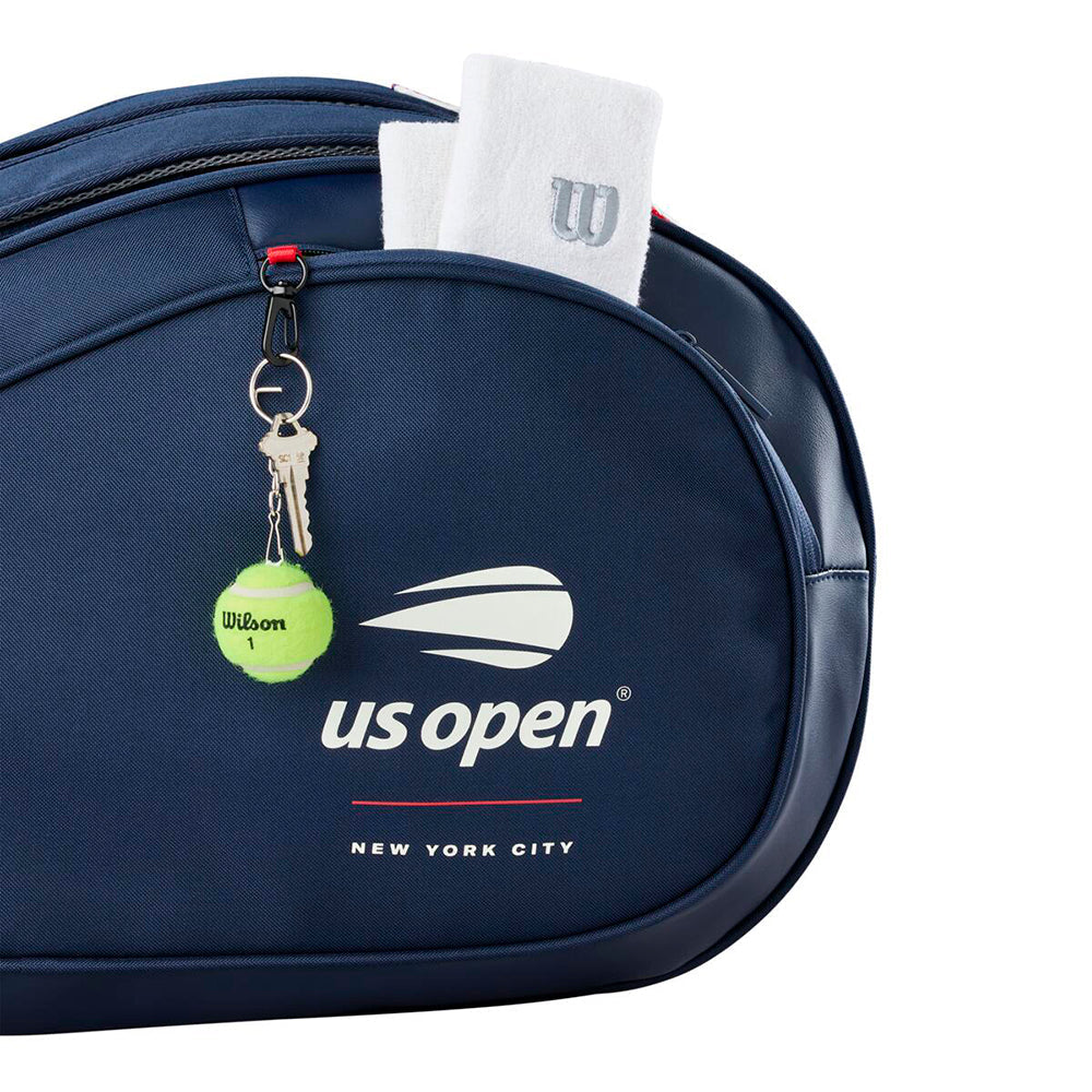 US OPEN 2026 6PK RQT BAG | WHITE/NAVY