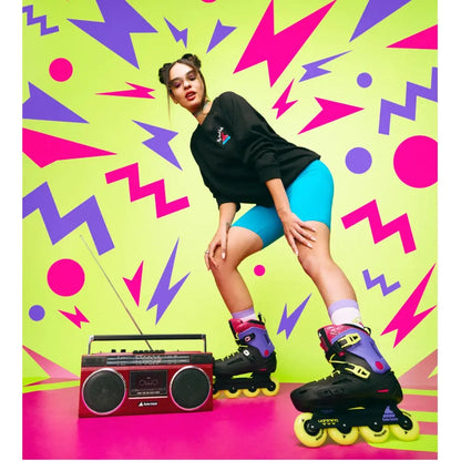 LIGHTNING TRS SKATE | BLK/PNK