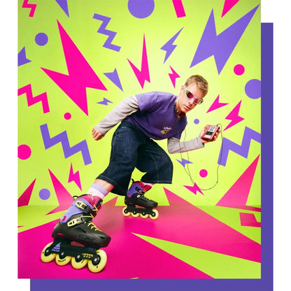 LIGHTNING TRS SKATE | BLK/PNK