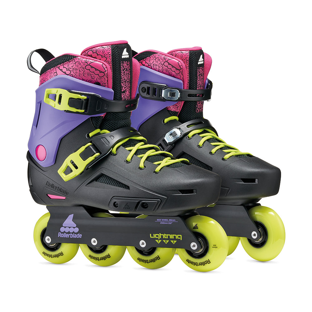 LIGHTNING TRS SKATE | BLK/PNK