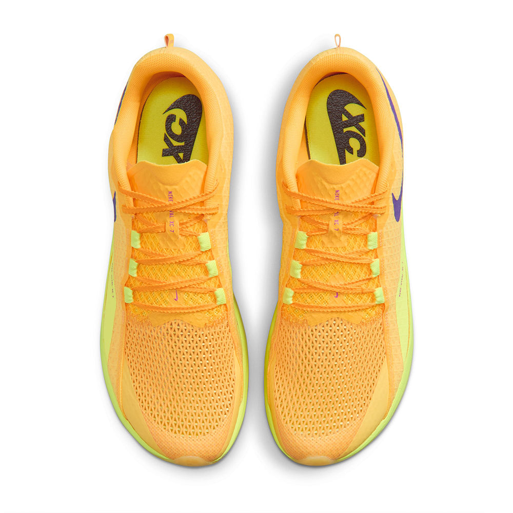 Nike Rival Xc 7 Track Spikes in Yellow Color