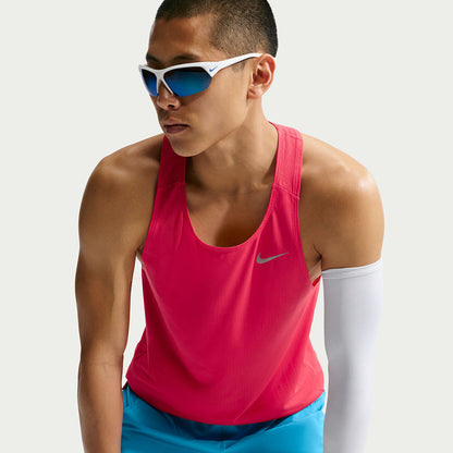 Nike M Fast Singlet Tops in Red Color