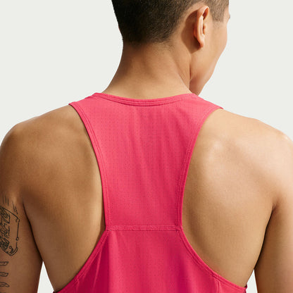 Nike M Fast Singlet Tops in Red Color