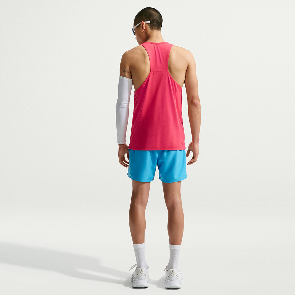 Nike M Fast Singlet Tops in Red Color